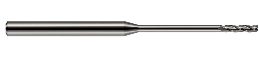 Picture of Harvey Tool 13660 Dia 0.06 LOC 0.50 OAL2.50 End Mill Standard Flute Standard Helix Carbide Uncoated Single End Square Sharp